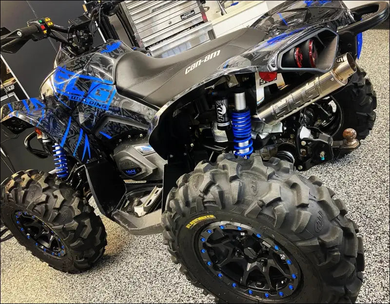2012-2025 Gen 2 CanAm Renegade (non-XMR) 500-570-650-800-850-1000cc Bomber Performance Series Slip On - Raw