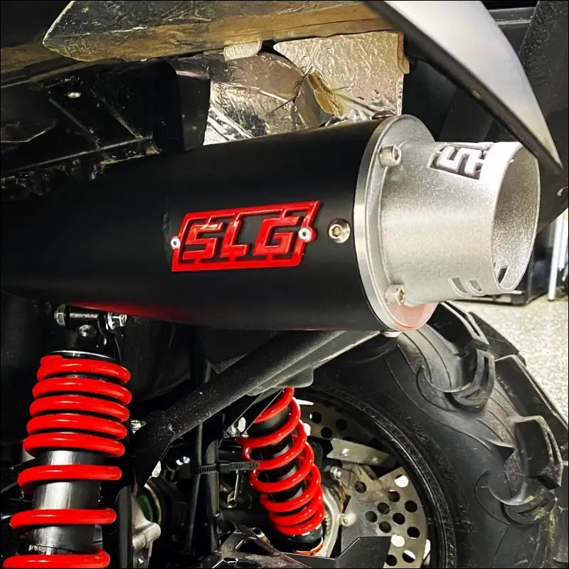 2016-2024 Yamaha Grizzly/Kodiak 700cc Sniper Performance Series Slip On - Raw stainless / Blank / None - Exhaust