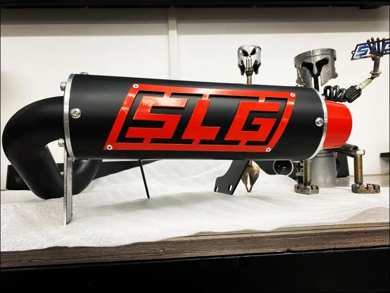 2016-2025 Gen 2 CanAm Renegade XMR 570-650-850-1000cc Bomber Performance Series Slip On Side Exit - Raw stainless/Small