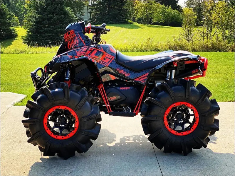 2016-2025 Gen 2 CanAm Renegade XMR 570-650-850-1000cc Sniper Performance Series Slip On - Raw stainless / Removable