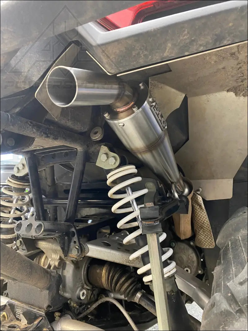 2017-2024 Polaris Sportsman SP/XP 850-1000cc Sniper Quiet Series Slip On (does not fit the 55” S model) - Exhaust