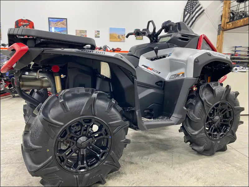 2025-2026 Gen 3 CanAm Outlander 850-1000cc All Models Megaphone Slip On - Fully Coated / Large