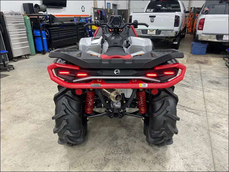 2025 Gen 3 CanAm Outlander 850-1000cc All Models Sniper Performance Series Slip On - Raw Stainless/Small Logo / Billet