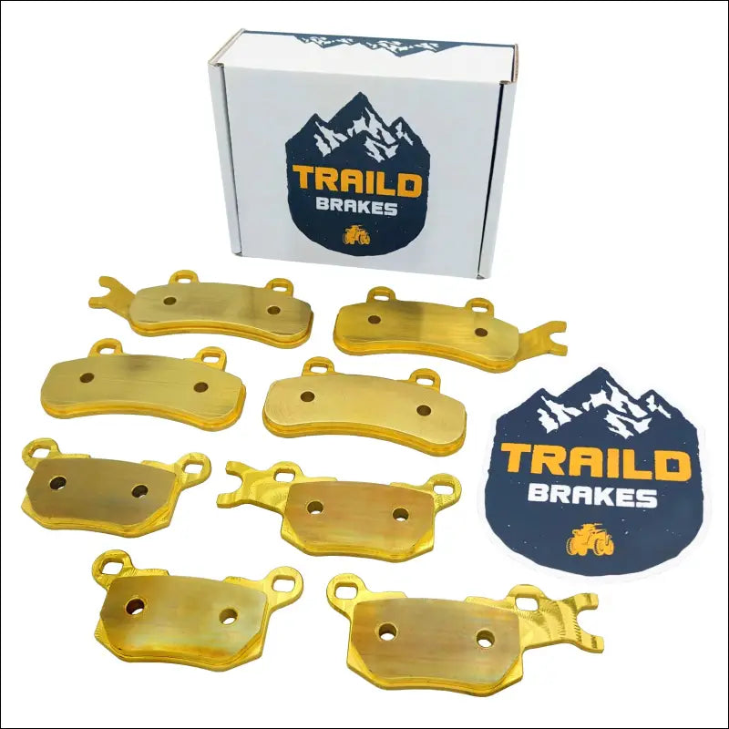 Can-Am Defender 3-Seater HD7 HD8 HD9 HD10 HD11 2016-2026 Brass Brake Pad Set - Brakes