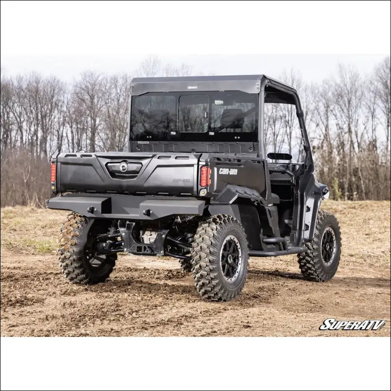 Can Am Defender Glass Sliding Rear Windshield - SuperATV Roof