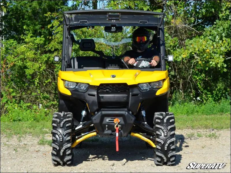 Can-Am Defender HD8 Flip Windshield - Windshields