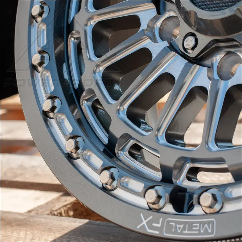 Delta 6R Beadlock | Gunmetal Contrast Cut - Wheels