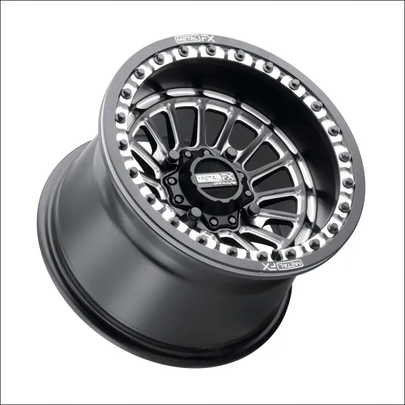 Delta Beadlock | Satin Black Contrast Cut - 15x10 | +0mm/5 + 5 | 4x136/4x137 | 78305 (Can-Am / Honda)