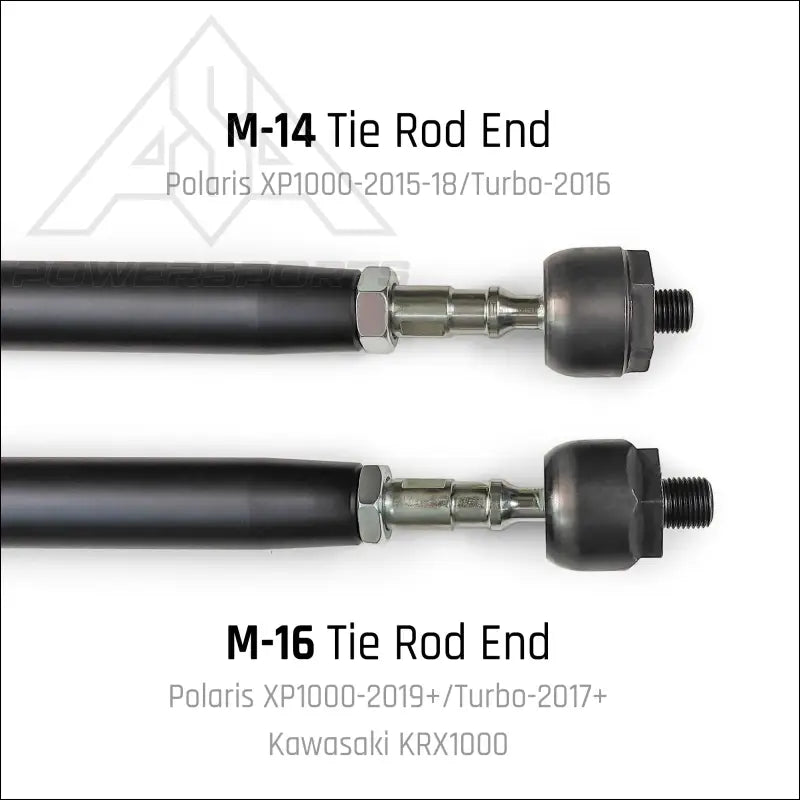 DRT Polaris RZR XP1000/4 HD Billet Aluminum Tie Rod Kit (M14 Rack)