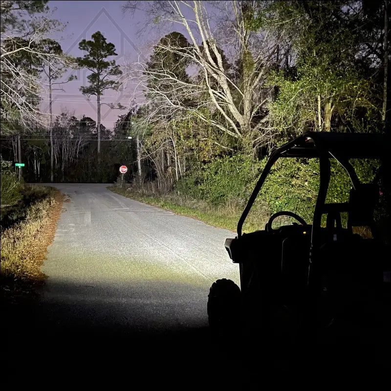 Dual Wide 8’’ LED Headlights for Honda Pioneer 500 - Head Lights