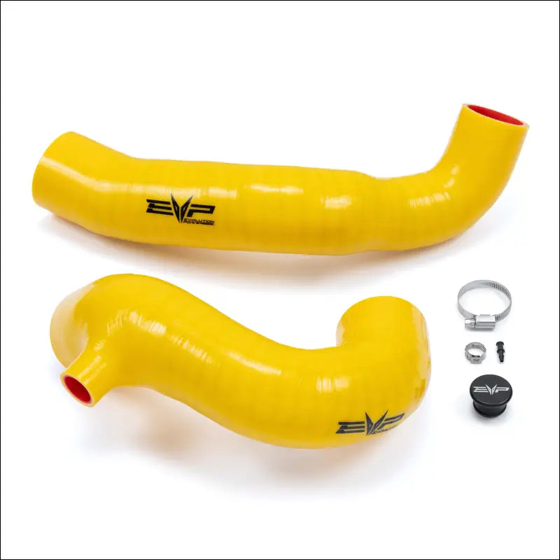 EVP Silicone Charge Tube for Can-Am Maverick R - Yellow - TURBO ACCESSORIES