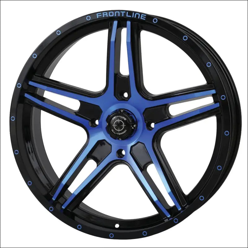 Frontline 505 Wheels - Dynamic Blue - 20x6.5 / 4x137 / 4 + 3 ( + 10MM)