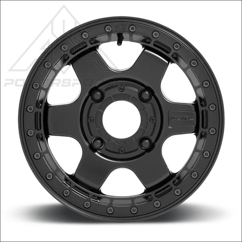 Fuel Block Beadlock Matte Black - Wheels