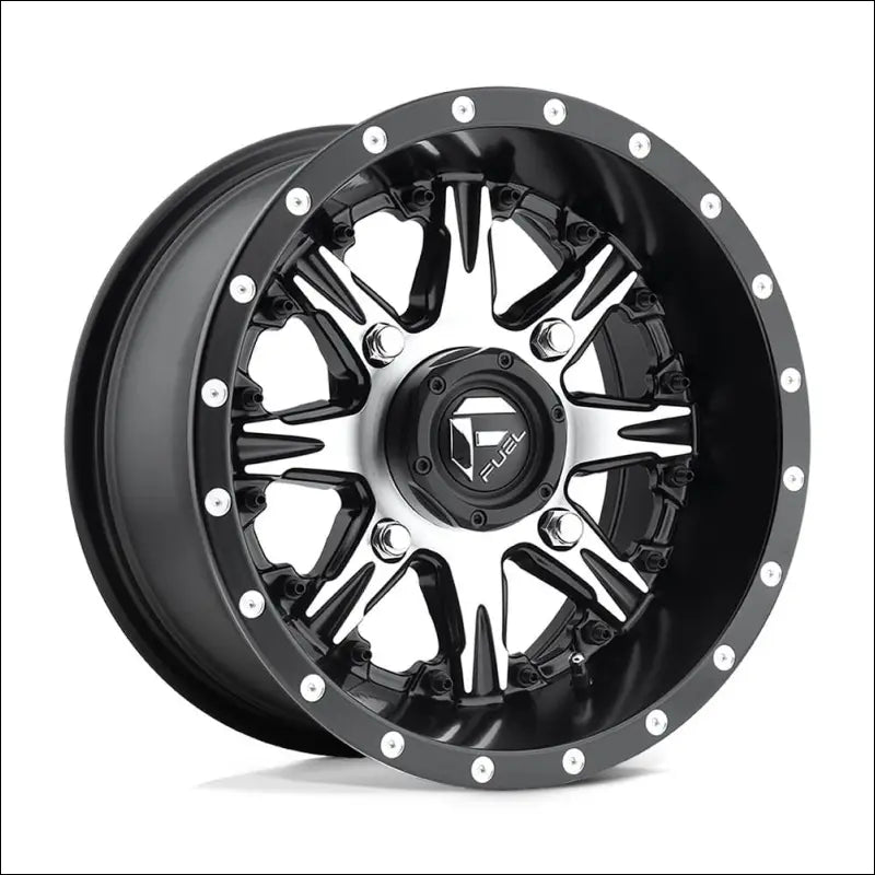 Fuel D541 Nutz UTV Wheel Matte Black Machined - 14x7 / 4x110 / + 13mm - Wheels