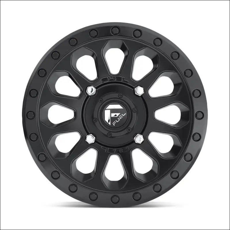 Fuel D579 Vector UTV Non-Beadlock Matte Black - 15x7 / 4x137 / + 38mm - Wheels