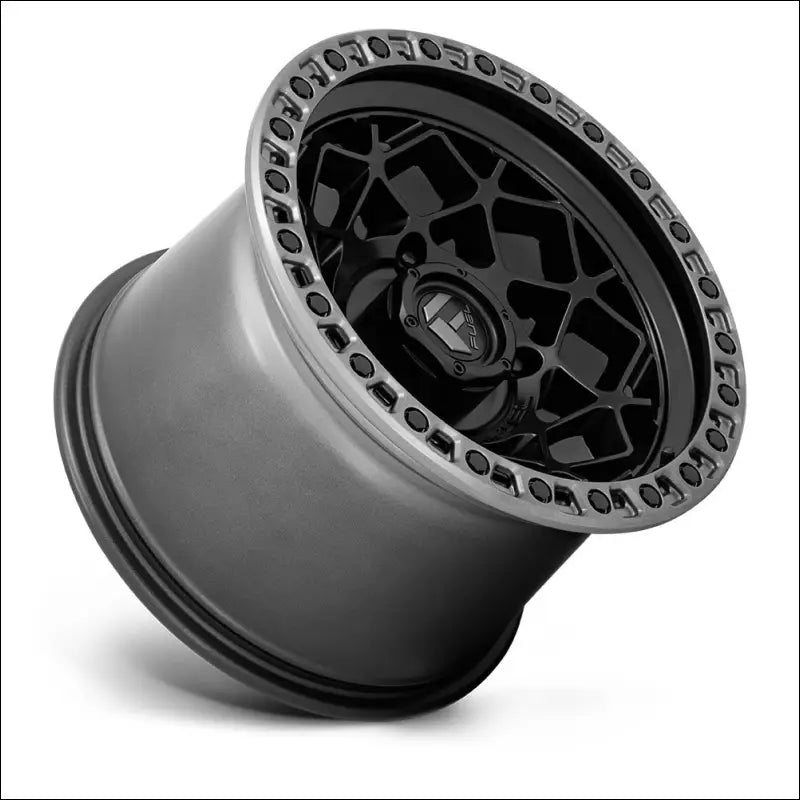 Fuel D783 Unit UTV Non-Beadlock Matte Black w/Gunmetal Ring - 15x7 / 4x156 / + 10mm - Wheels