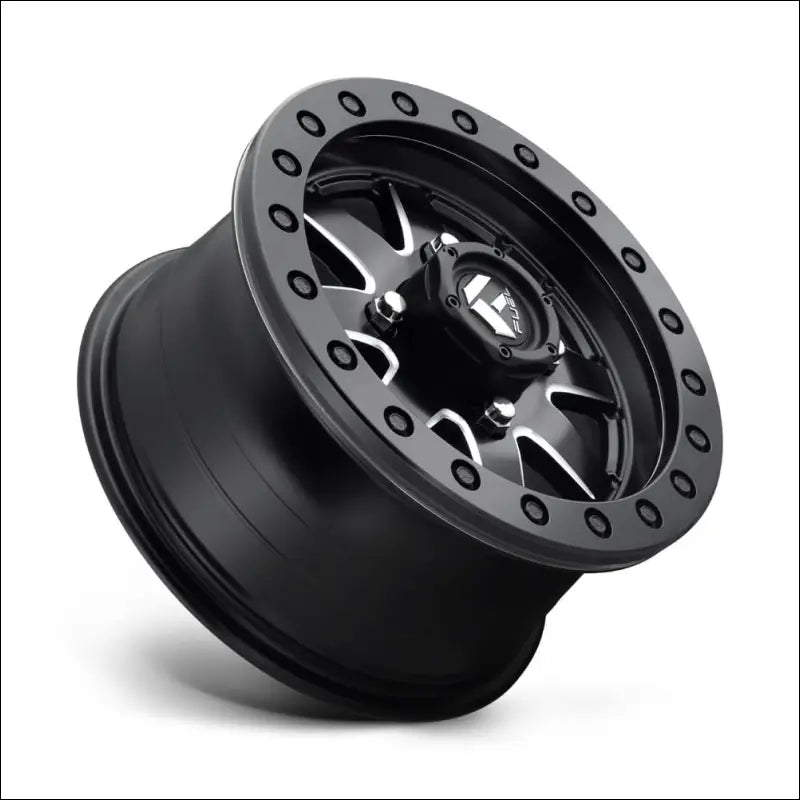 Fuel D938 Maverick Beadlock Matte Black Milled - 15x7 / 4x137 / + 38mm - Wheels