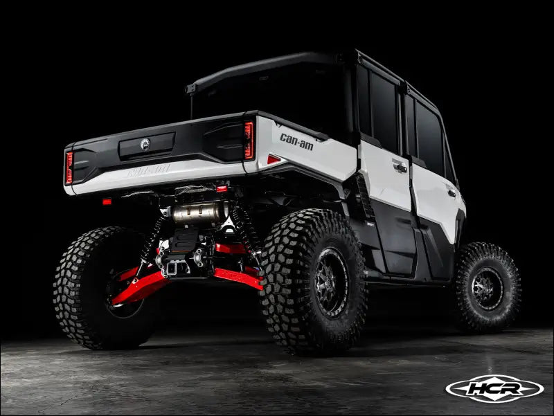 HCR Racing Mid-Travel Suspension Kit for the Can-Am Defender HD11 - Red / None Included / Smart-Lok - Long Travel