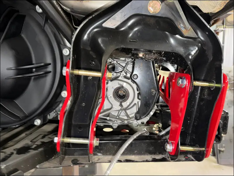 HD11 DEFENDER FRAME BRACE KIT - TITANIUM / FRONT ONLY - ATV Parts
