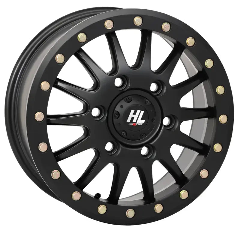 High Lifter HL24 Beadlock Wheel – Matte Black - 15x7 / 5x4.5 / 5 + 2 ( + 38mm) - Wheels
