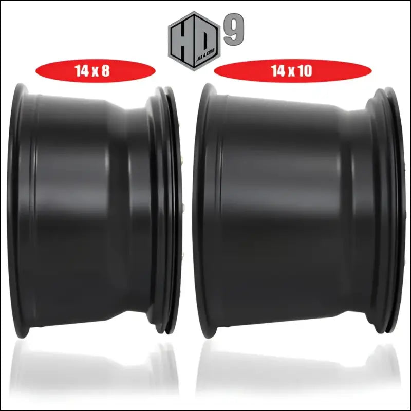 High Lifter HL9 Beadlock Wheel - Matte Black - 14x7 / 5 + 2 ( + 30mm) / 4x137 - Wheels