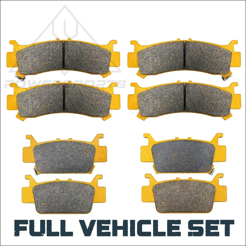 Honda Pioneer 1000/1000-5/1000-6 2016-2025 Ceramic Brake Pad Set - Brakes