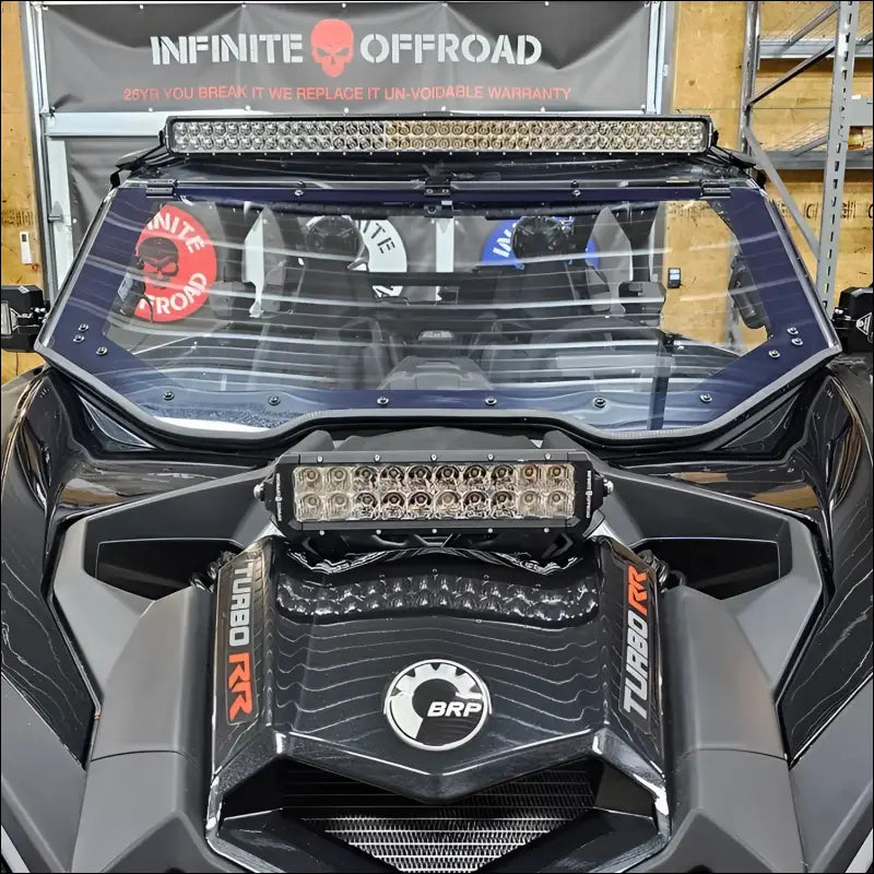 Infinite Offroad Can-Am X3 High Output Light Bar Kit 10’’ / 40’’ / 50’’ - Single Tower / No Thank you - Rock Lights