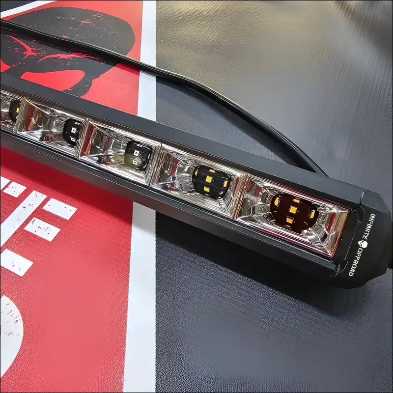 Infinite Offroad Chase Light Bar - 24’’ Wide / Polaris 4-pin - Rock Lights