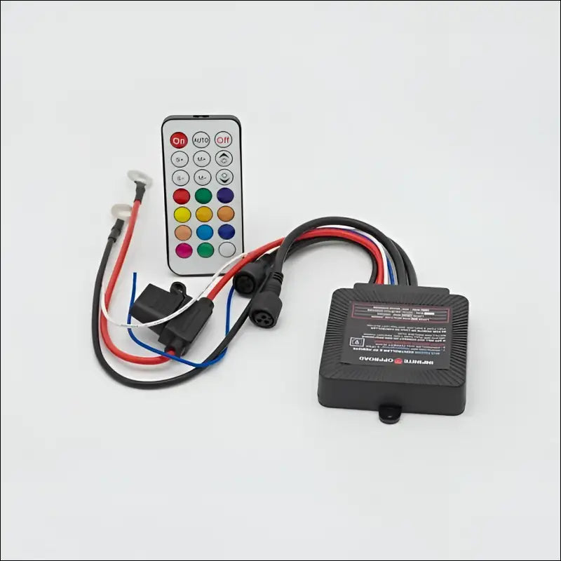 Infinite Offroad | (DOUBLE HELIX) WHIP CONTOLLER - BLUETOOTH CONTROLLER & EXTENSIONS - LIGHTS