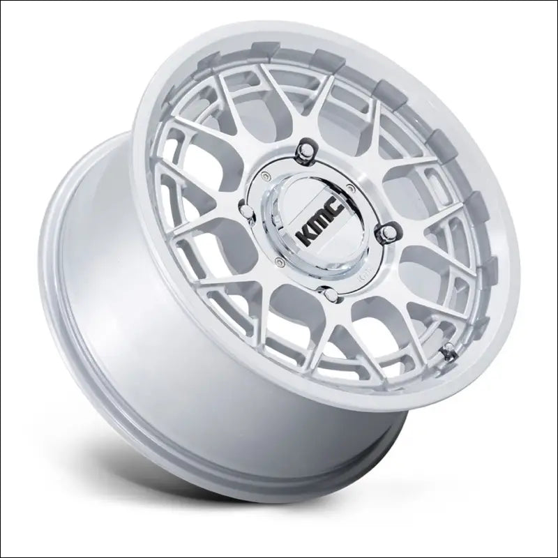 KMC KS139 Technic UTV Wheel - Silver Machined - 15x7 / + 38mm / 5x4.5 - Wheels