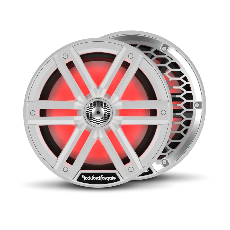 M2 8” Color Optix™ Marine 2-Way Speakers (White) - Audio