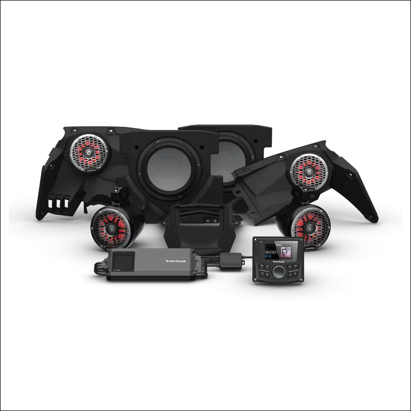 Maverick X3 Rockford Fosgate Audio Kit Color Optix Gen 3 (Stage 5)