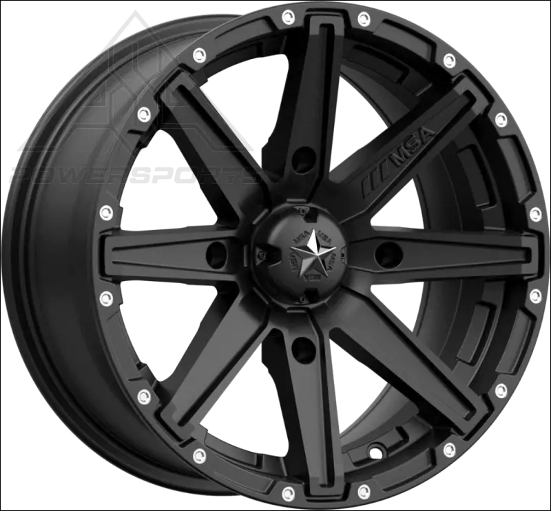 MSA M33 Clutch Wheel - Satin Black - Wheels