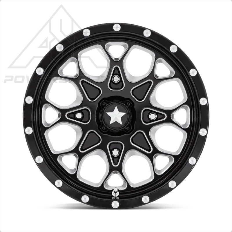MSA M45 Portal - Gloss Black Milled - Wheels