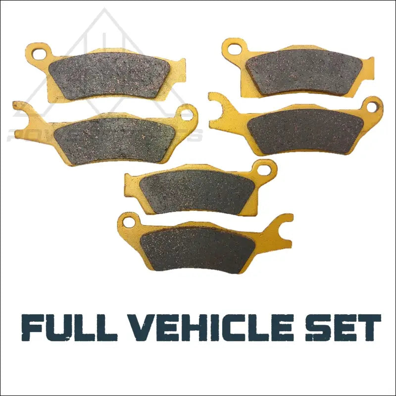 Can-Am Outlander 450/500/570/650/850/1000/HD5/HD7/PRO 2013-2026 Ceramic Brake Pad Set - Brakes