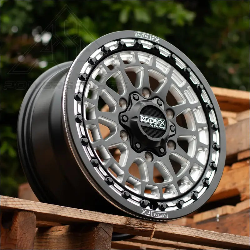 Outlaw 6R Beadlock | Satin Black Contrast Cut - 15x7 | +61mm/6 + 1 | 6x5.5 | 78550 (Maverick R)