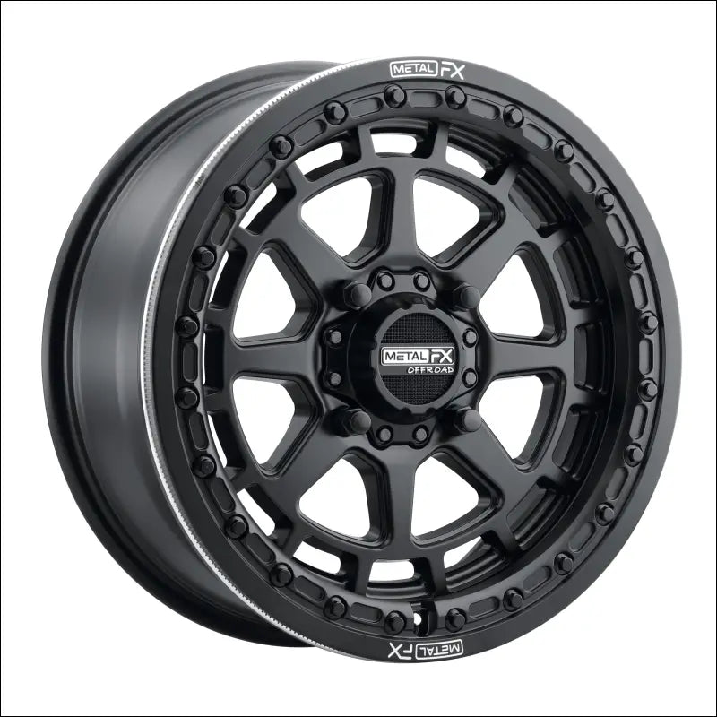 Outlaw Beadlock | Satin Black - 17x7 | +25mm/4.5 + 2.5 / 4x136/4x137 (Can-Am / Honda) - Wheels