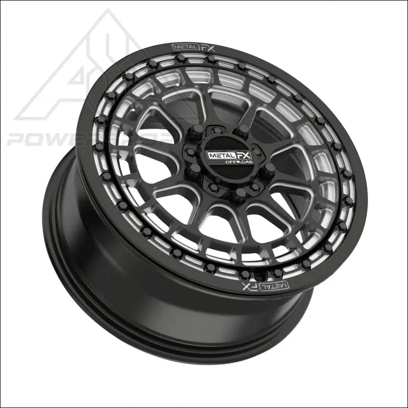 Outlaw R Beadlock | Satin Black Contrast Cut - 15x7 | +61mm/6 + 1 | 5x4.5 | 78538 (Polaris 5-Lug Only)
