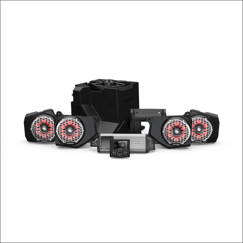 Polaris Ranger Rockford Fosgate All-In-One Dash Audio Kit and Systems - Stage / Stage-6