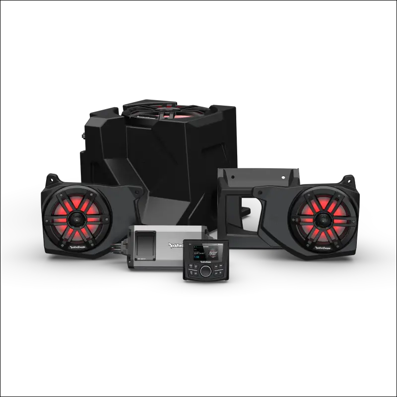Polaris Ranger Rockford Fosgate All-In-One Dash Audio Kit and Systems - Stage / Stage-3