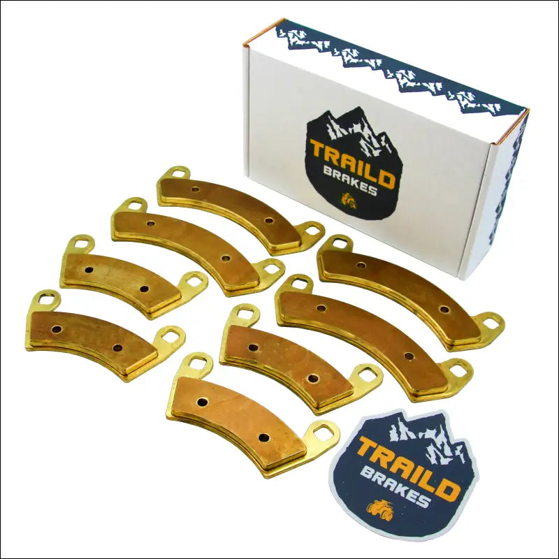 Polaris RZR XP TURBO/XP 4 TURBO/PRO XP/PRO 2016-2026 Brass Brake Pad Set - Vehicle Parts & Accessories