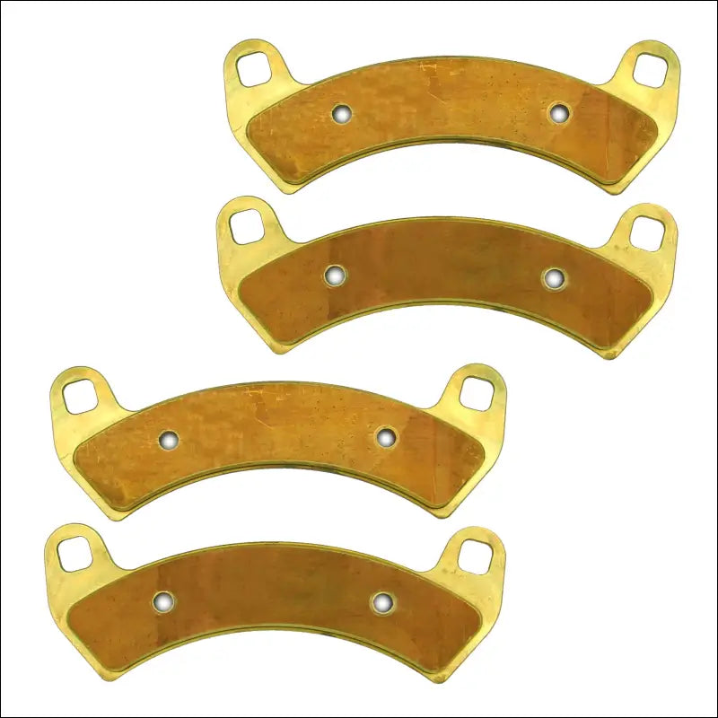 Polaris RZR XP TURBO/XP 4 TURBO/PRO XP/PRO 2016-2026 Brass Brake Pad Set - Single Axle (Front) - Vehicle Parts &