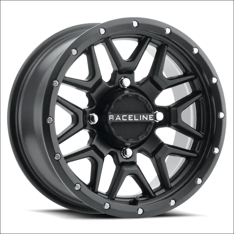 Raceline A94B Krank Simulated Beadlock - 15X7 / 4X156 / 5 + 2 ( + 10MM) - Wheels