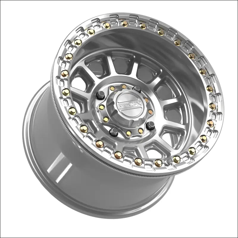 Rampage Beadlock | Gloss Silver Machined - 15x10 | 0mm/5 + 5 | 4x136/4x137 | 78833 (Can-Am / Honda) - Wheels