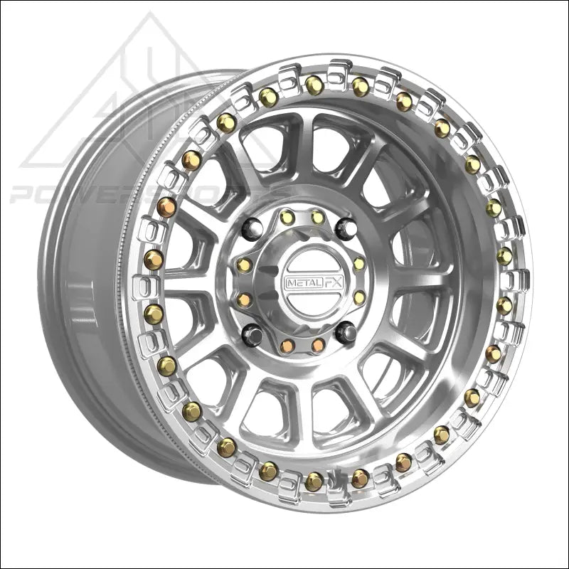 Rampage Beadlock | Gloss Silver Machined - Wheels