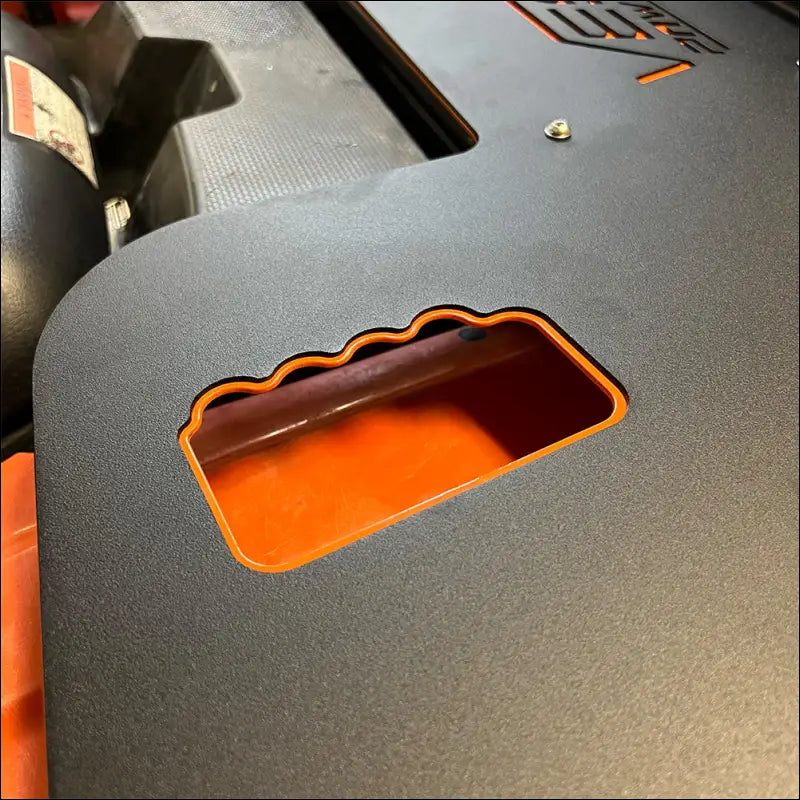 Rear Cooler Rack for 2020 + Honda Foreman and Rancher - Textured Black / Shale Blue