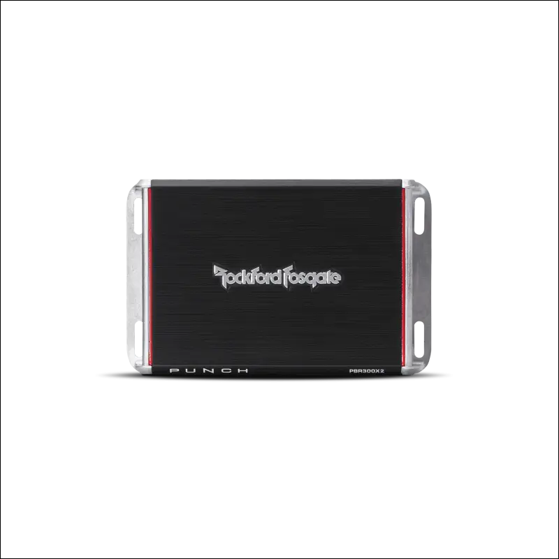 Rockford Fosgate 300W 2-Channel Boosted Rail Amplifier - Audio