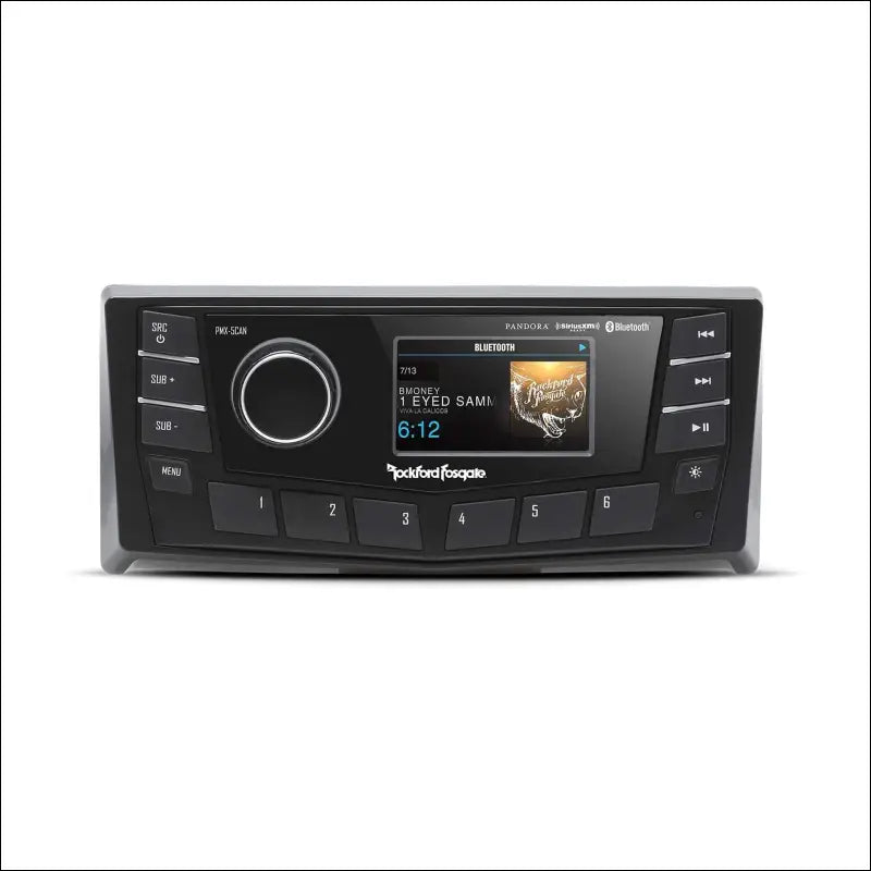 Rockford Fosgate PMX-5CAN Punch Marine AM/FM/WB Multi-Zone Digital Media Receiver - Audio