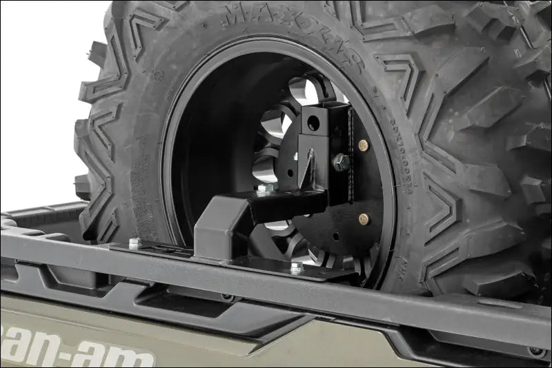 Rough Country 93089 Spare Tire Carrier | Bed Side Mount | Multiple Makes & Models (Can-Am/Polaris) - Bumpers