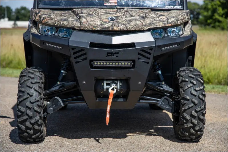 Rough Country 97067 Bumper | Front | Can-Am Defender HD 8/HD 9/HD 10 - Bumpers